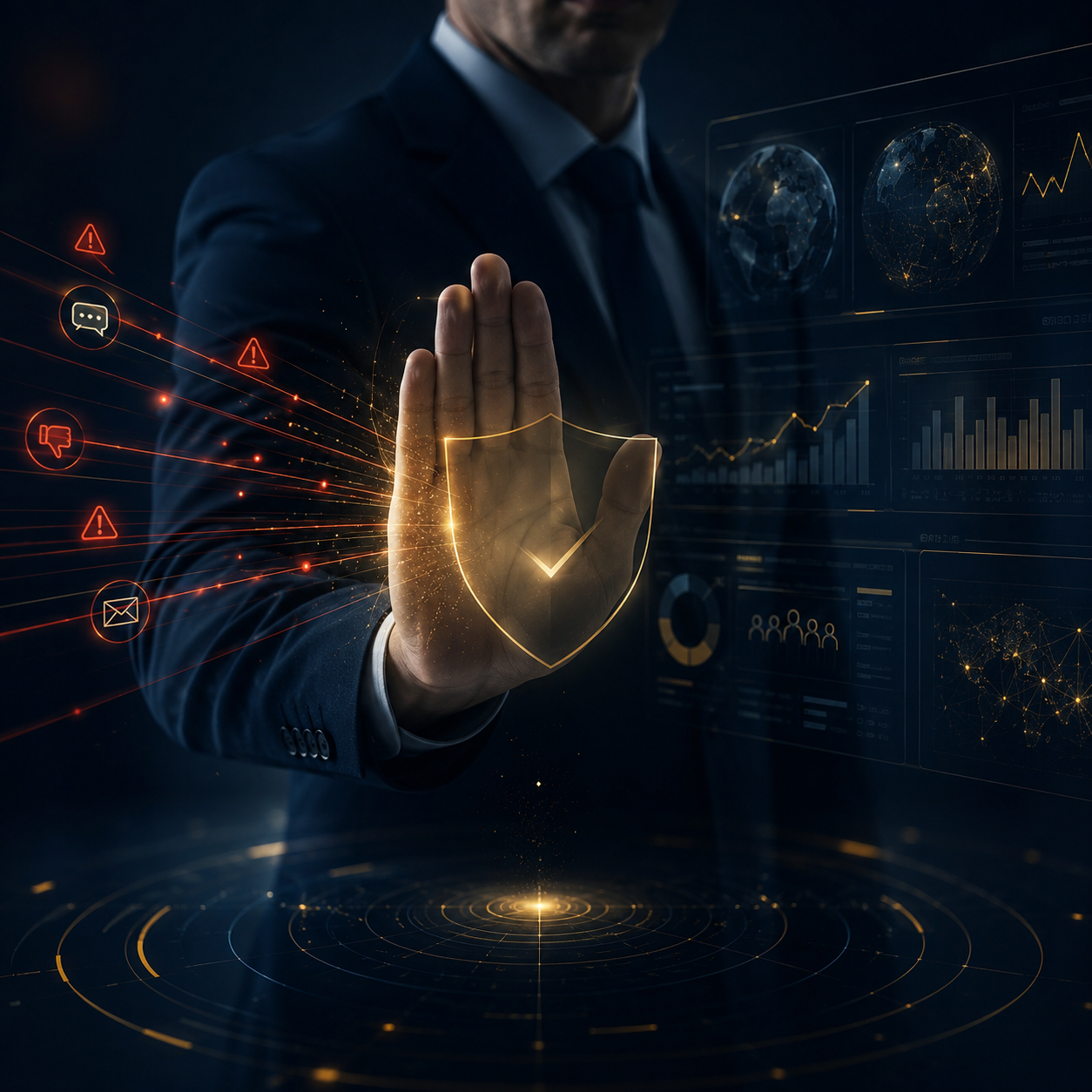Crisis management support for online reputation issues